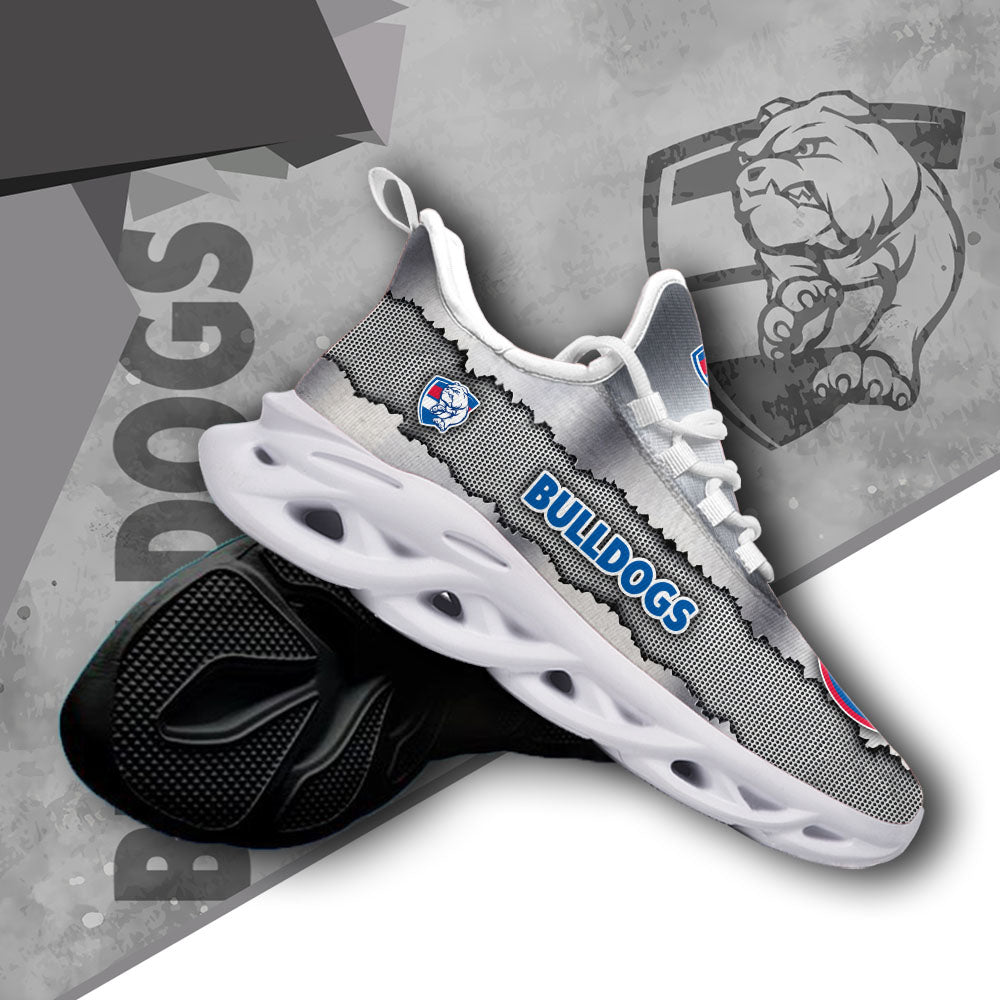 Ideafootwear Western Bulldogs AFL Max Soul Shoes Sneakers For Men And Women