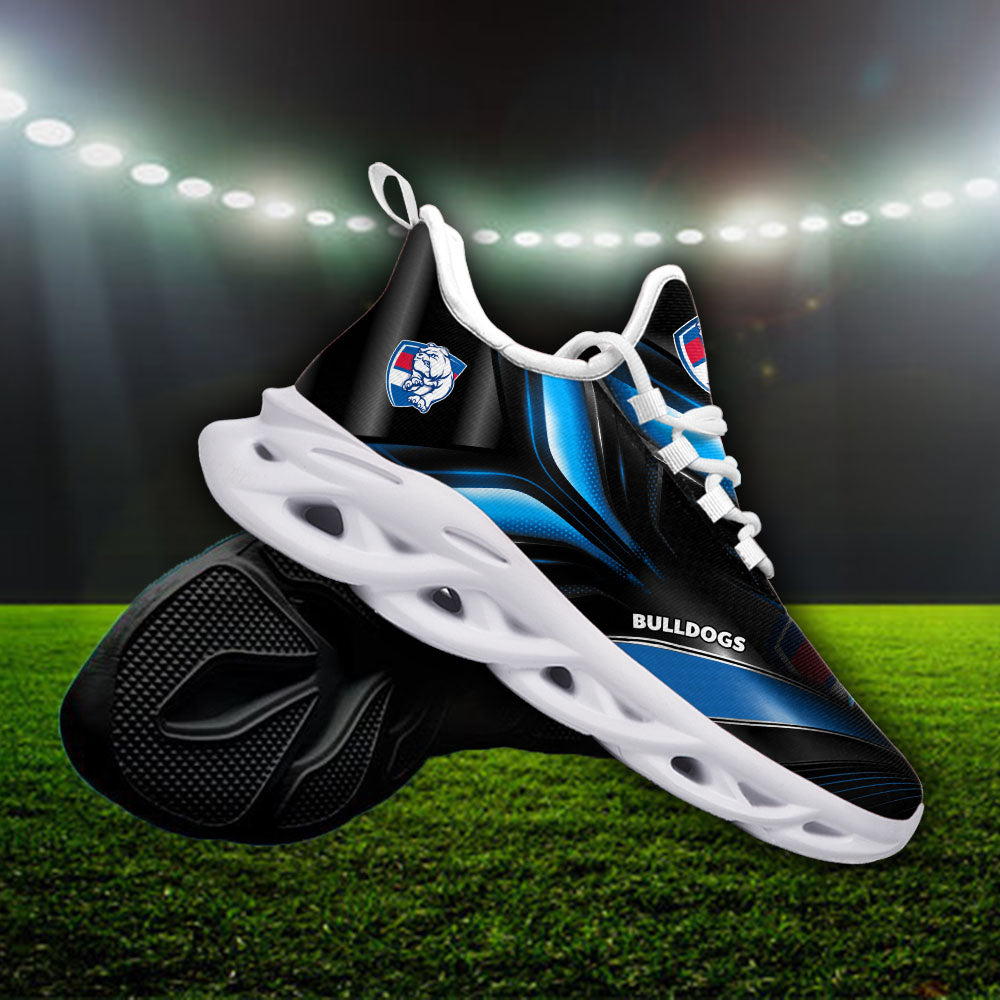 Ideafootwear Western Bulldogs AFL Max Soul Shoes Sneakers For Men And Women