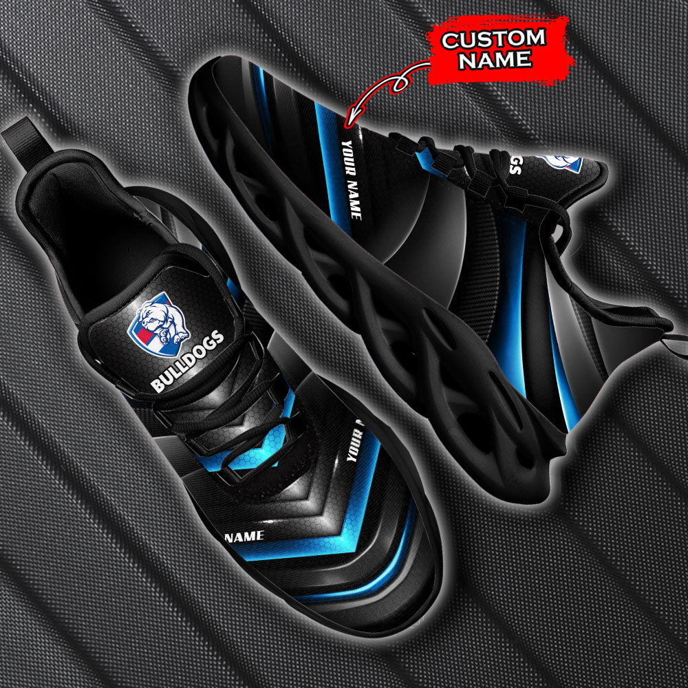 Ideafootwear Western Bulldogs AFL Max Soul Shoes Sneakers For Men And Women