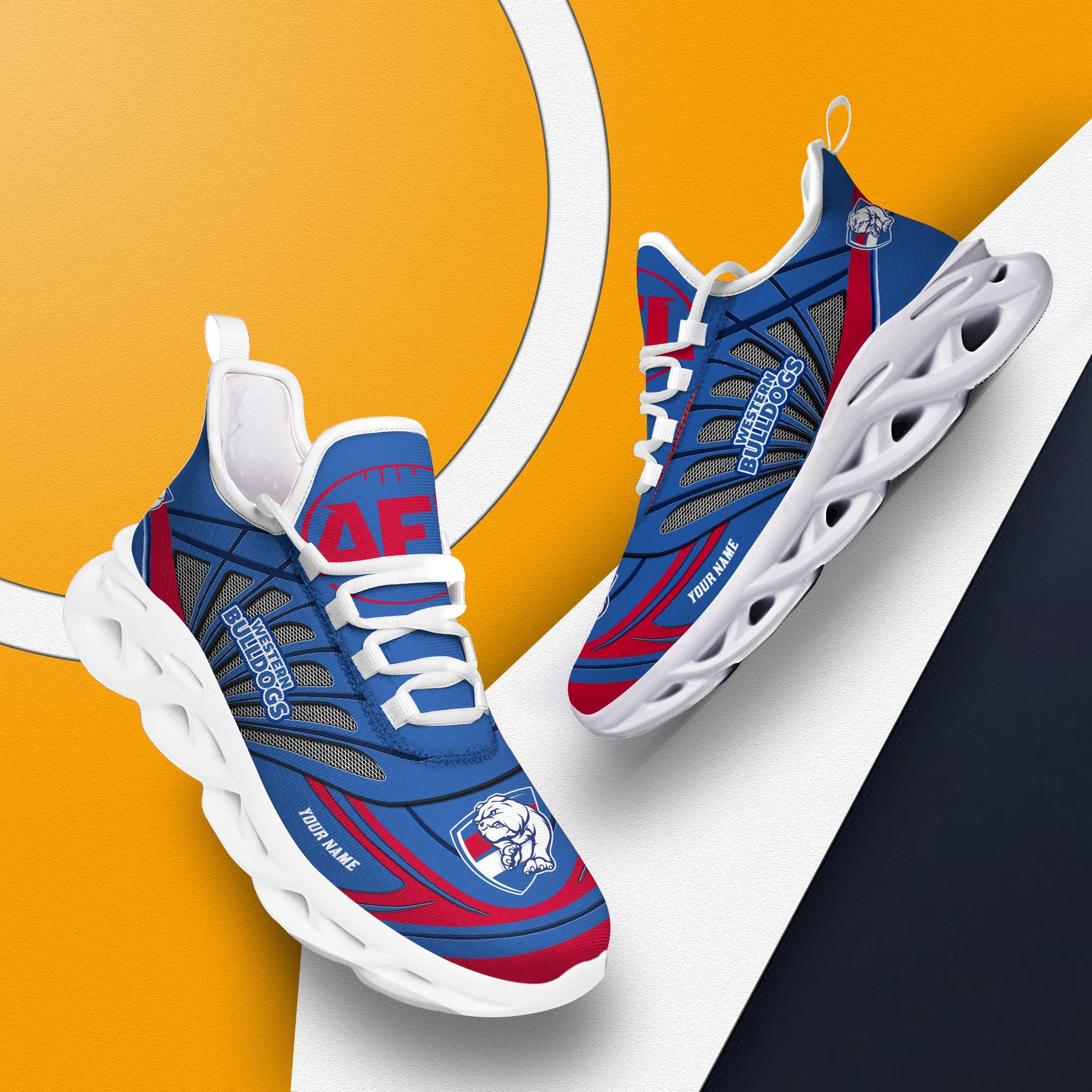 Ideafootwear Western Bulldogs Max Soul Shoes Sneakers For Men And Women