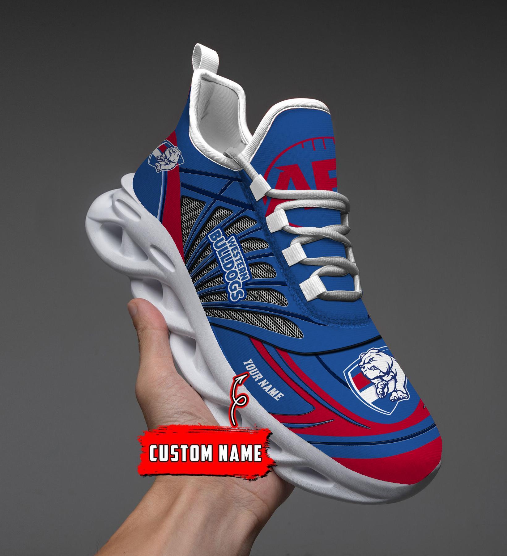 Ideafootwear Western Bulldogs Max Soul Shoes Sneakers For Men And Women