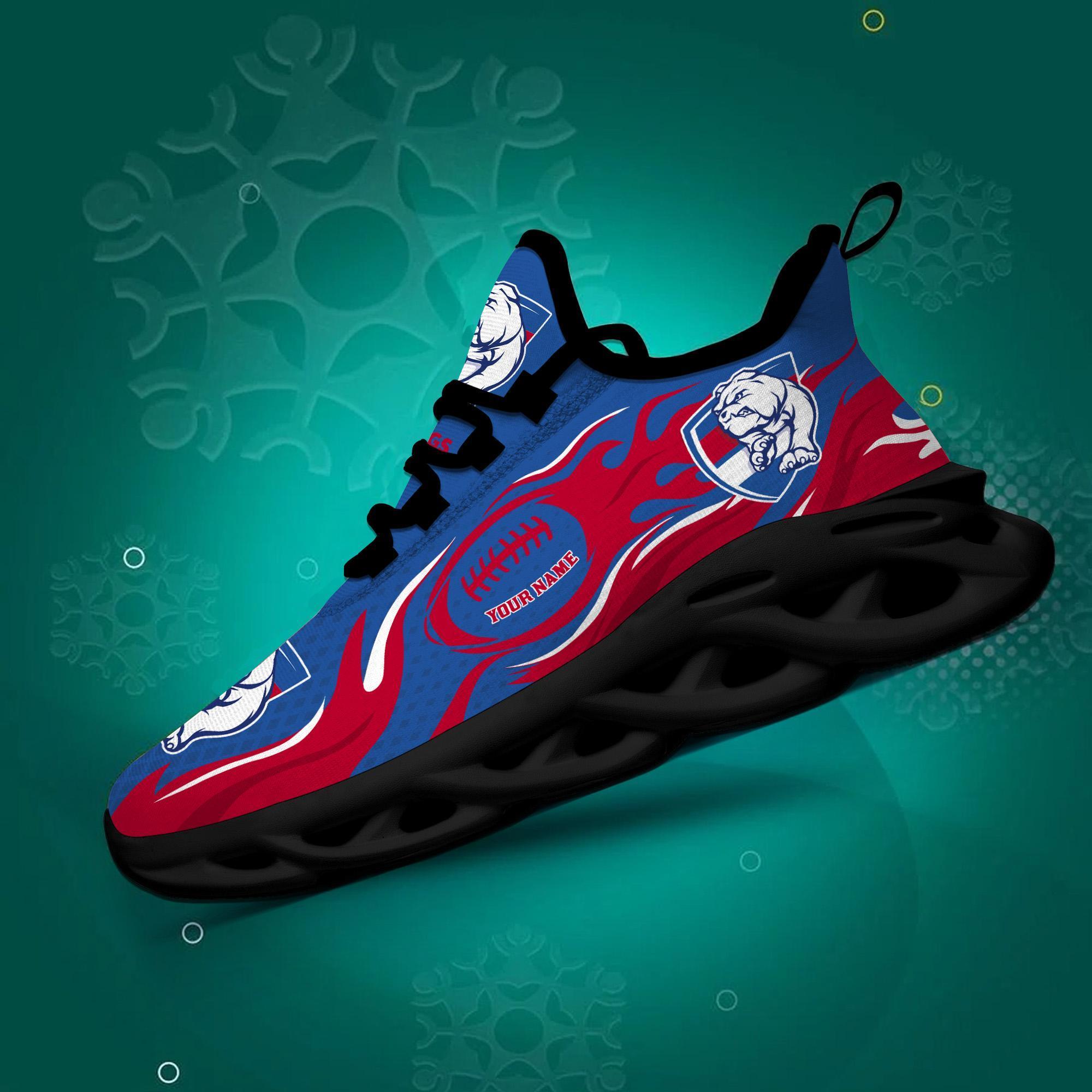 Ideafootwear Western Bulldogs Max Soul Shoes Sneakers For Men And Women