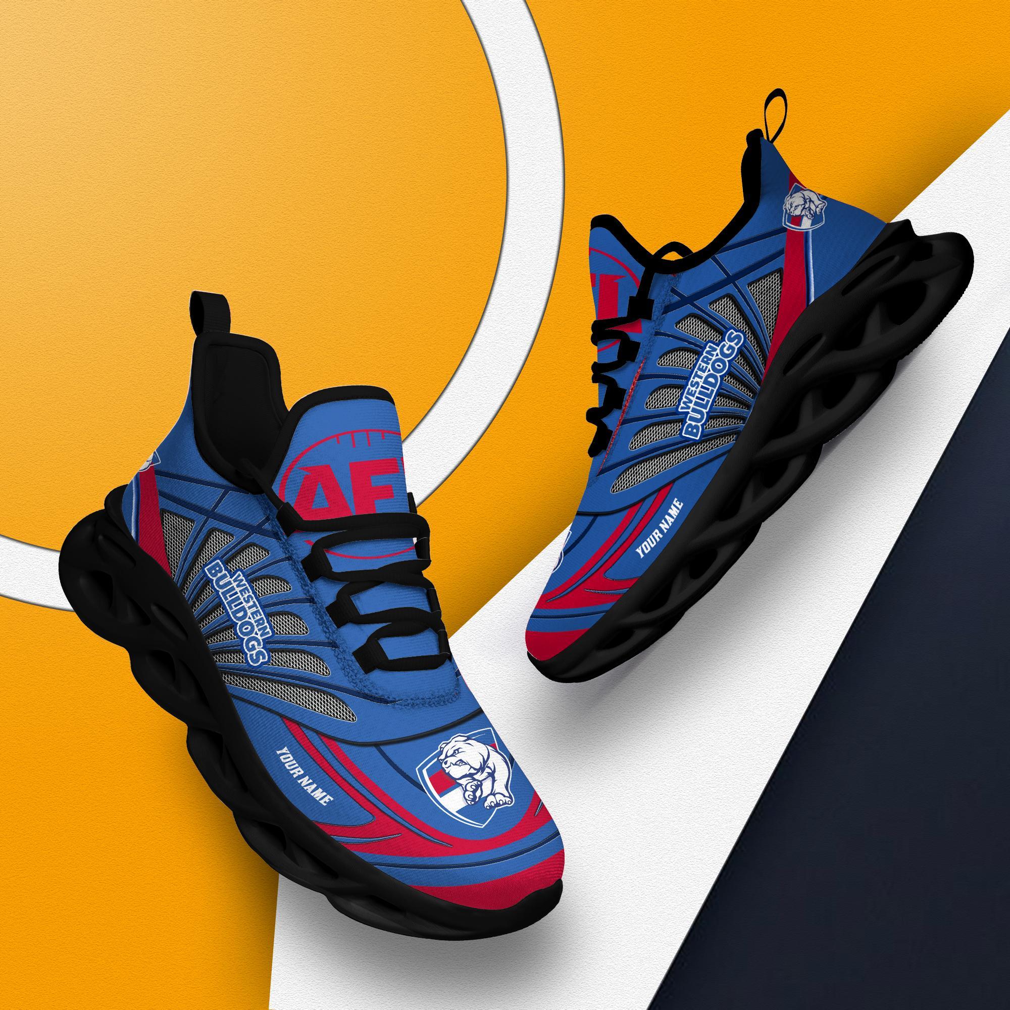 Ideafootwear Western Bulldogs Max Soul Shoes Sneakers For Men And Women