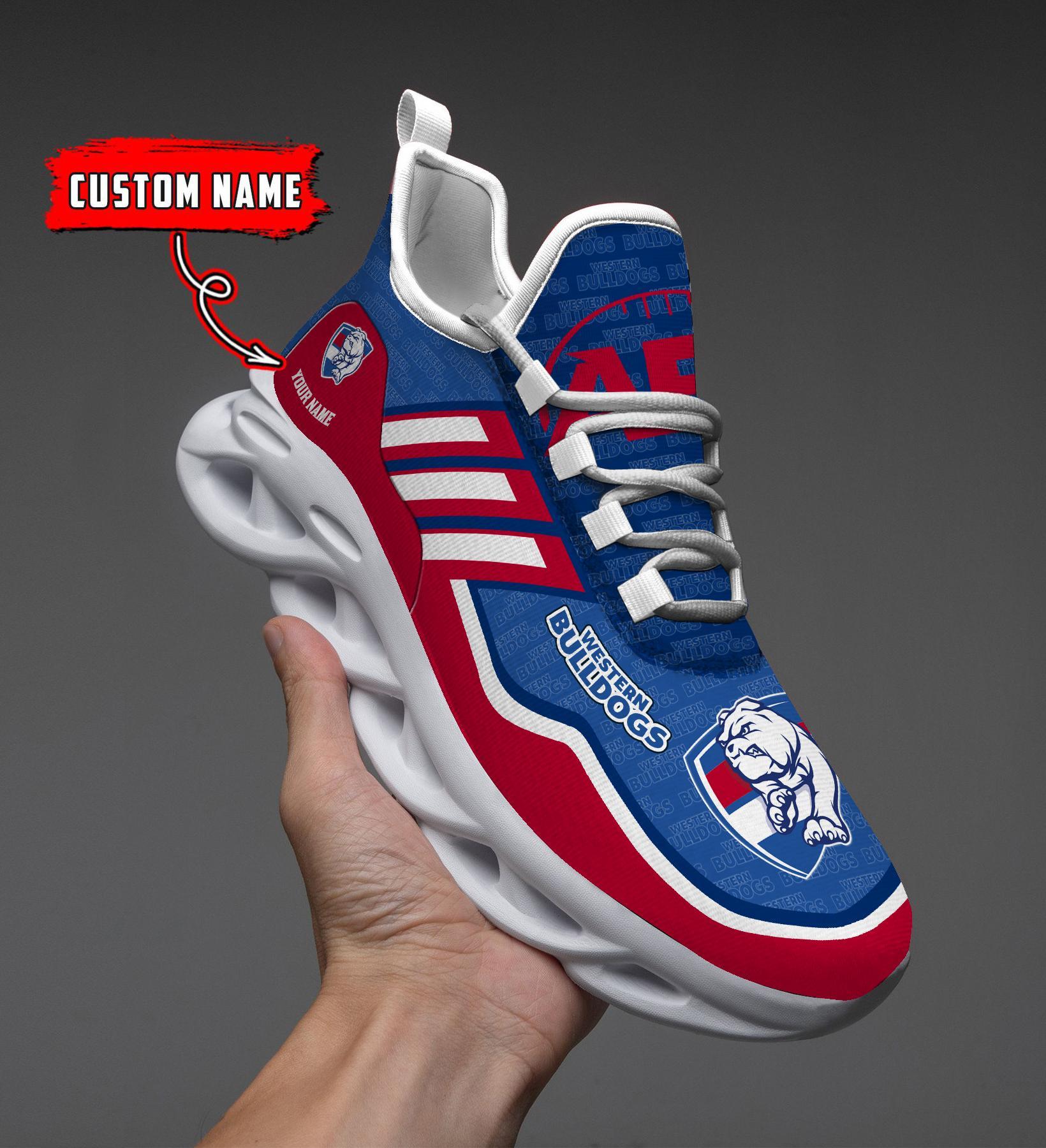 Ideafootwear Western Bulldogs Max Soul Shoes Sneakers For Men And Women