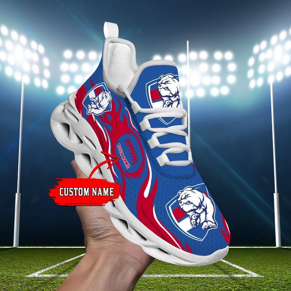 Ideafootwear Western Bulldogs Max Soul Shoes Sneakers For Men And Women