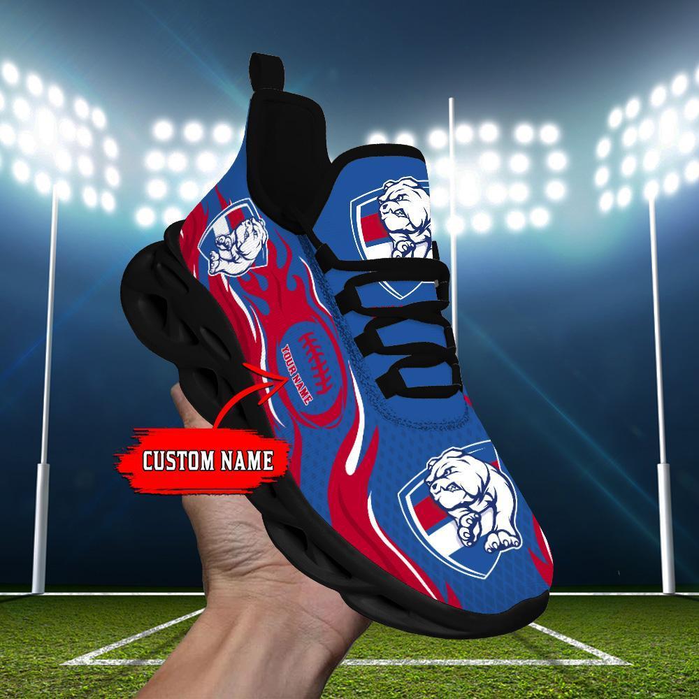 Ideafootwear Western Bulldogs Max Soul Shoes Sneakers For Men And Women