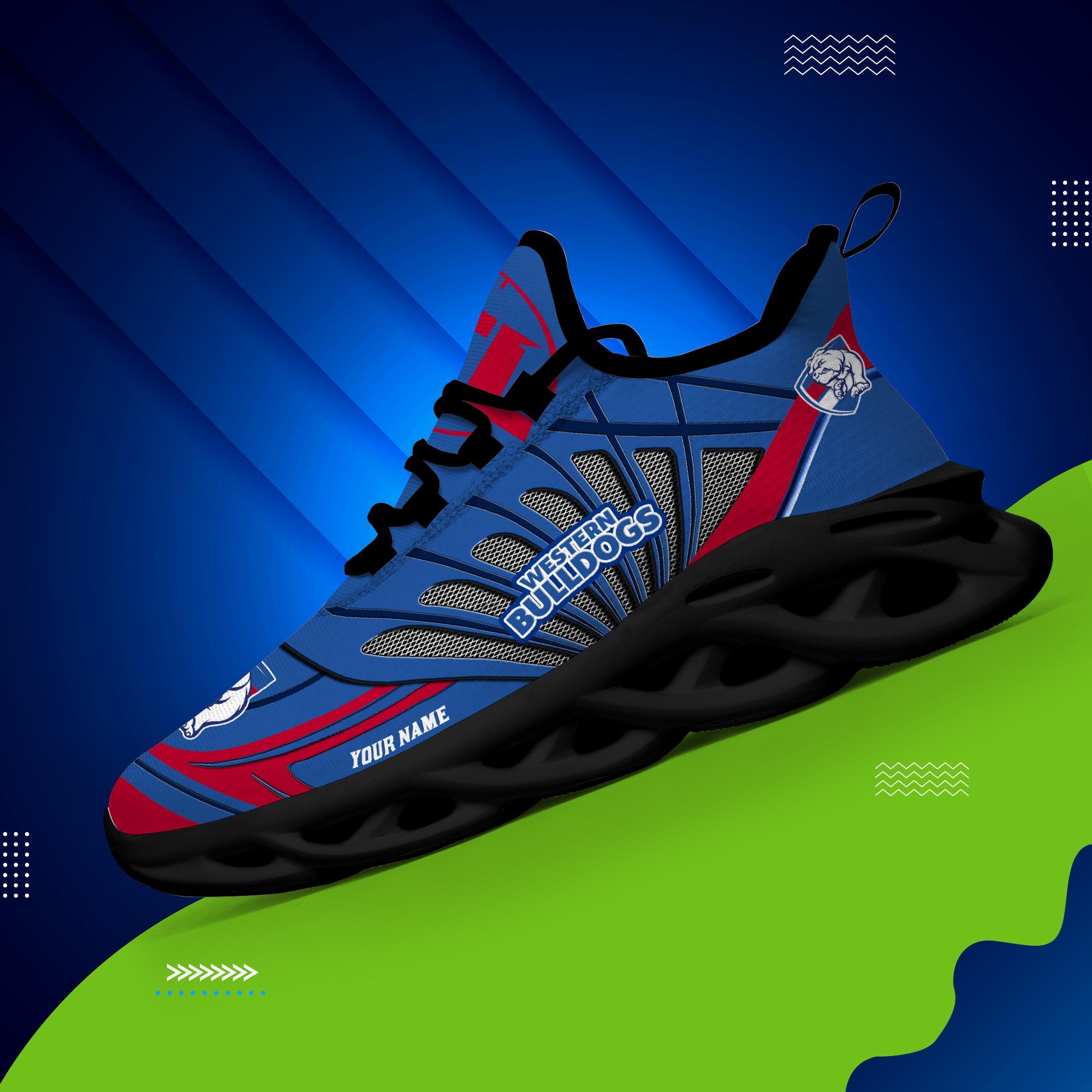 Ideafootwear Western Bulldogs Max Soul Shoes Sneakers For Men And Women