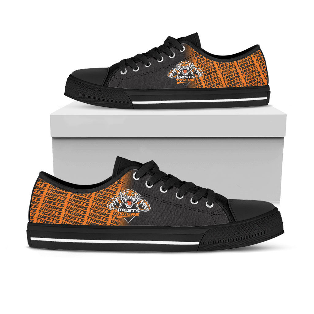 Ideafootwear Wests Tigers Low Top Canvas Sneakers Shoes For Men And Women