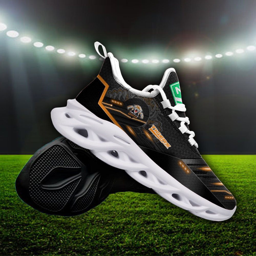Ideafootwear Wests Tigers NRL Max Soul Shoes Sneakers For Men And Women