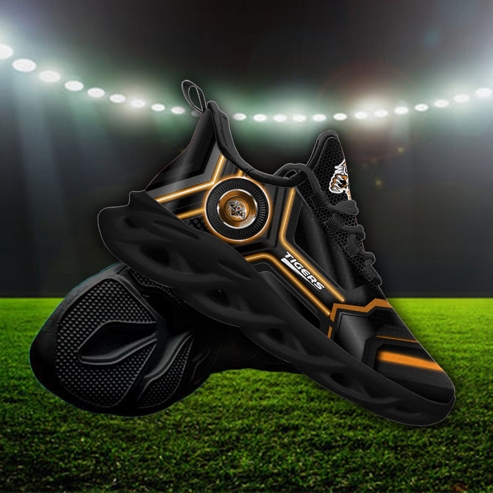 Ideafootwear Wests Tigers NRL Max Soul Shoes Sneakers For Men And Women