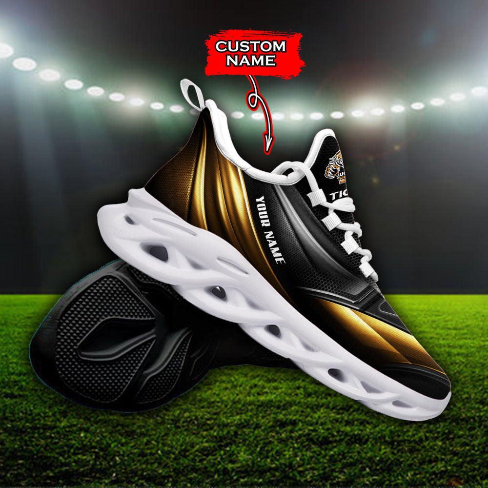 Ideafootwear Wests Tigers NRL Max Soul Shoes Sneakers For Men And Women