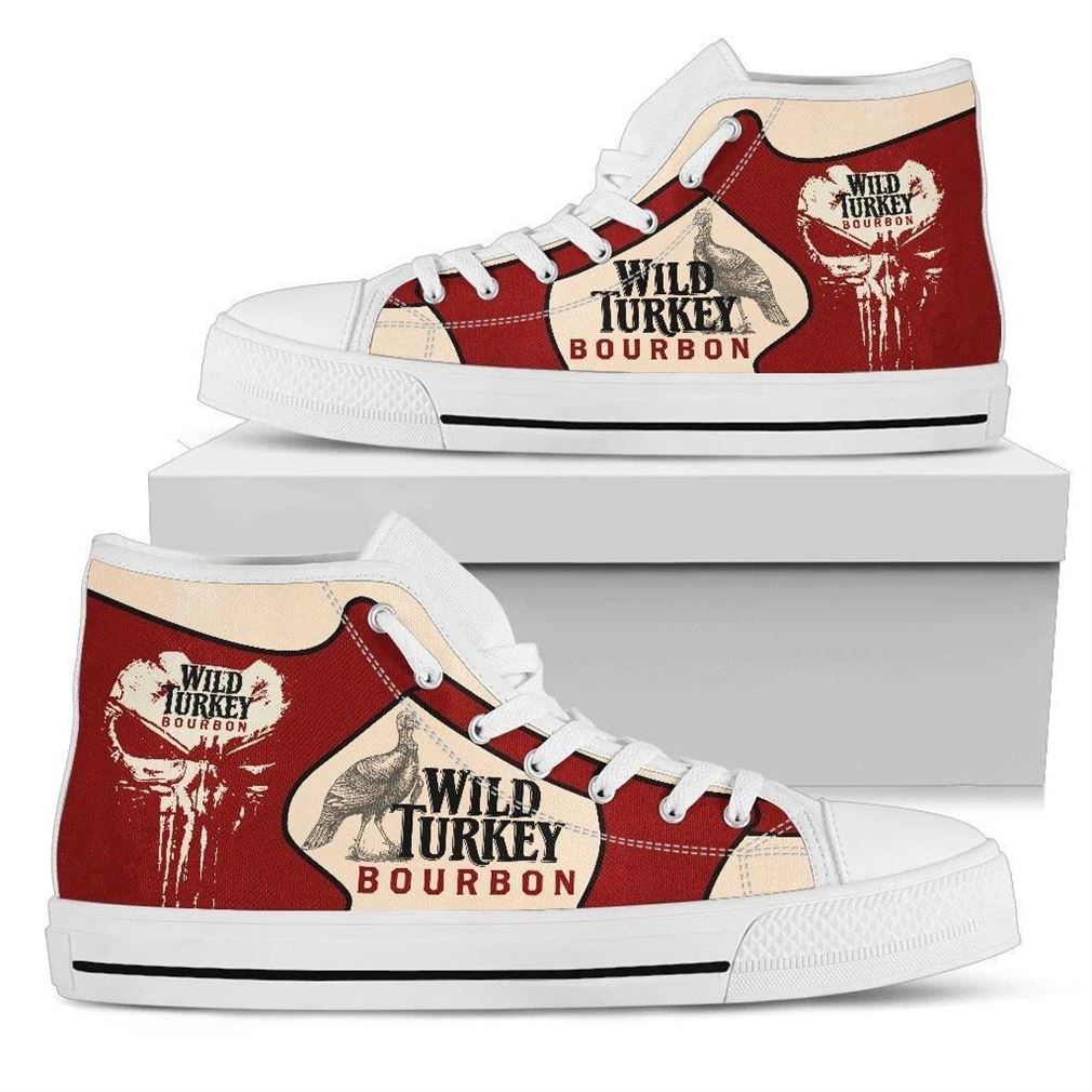 Ideafootwear Wild Turkey High Top Canvas Sneakers Shoes For Men And Women
