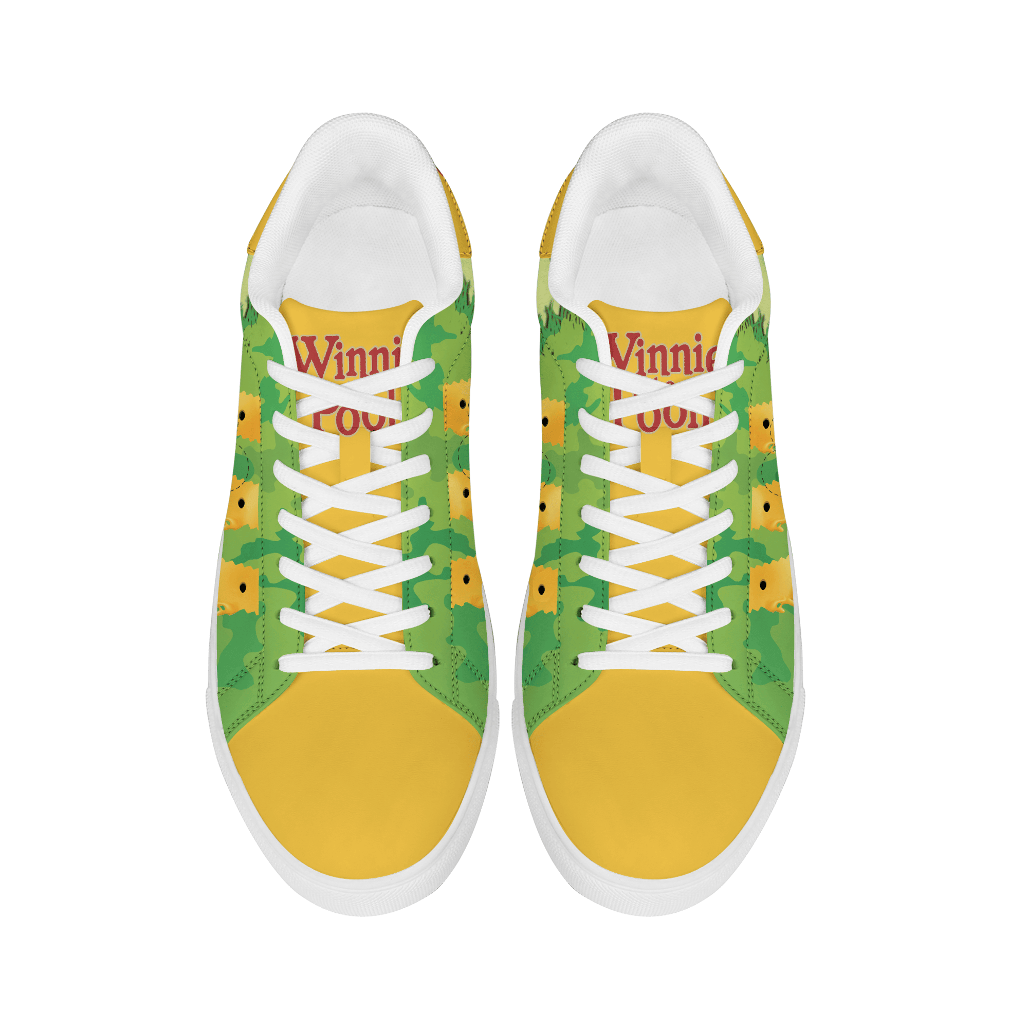 Ideafootwear Winnie the Pooh Skate Stan Shoes Sneakes For Men And Women