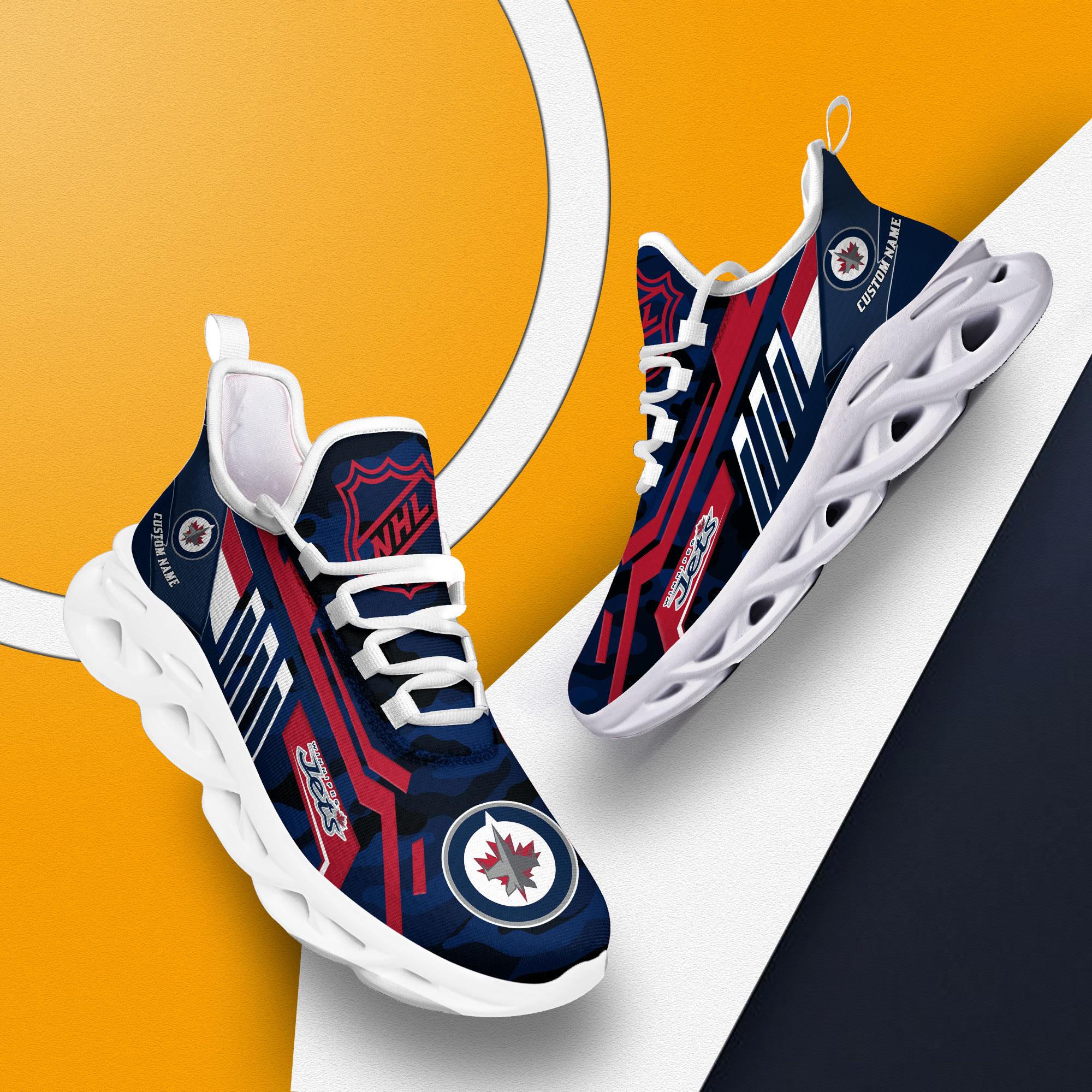 Ideafootwear Winnipeg Jets Max Soul Shoes Sneakers For Men And Women