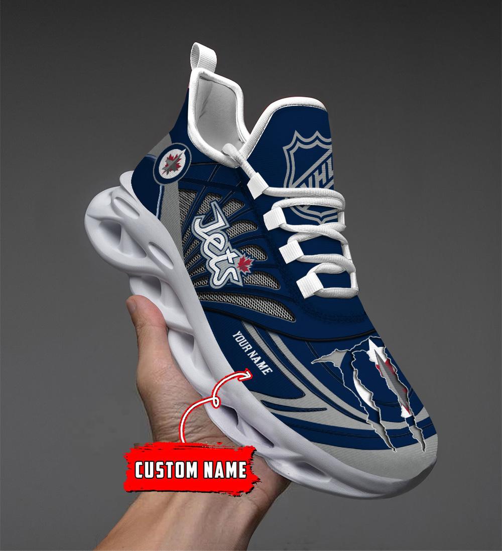 Ideafootwear Winnipeg Jets Max Soul Shoes Sneakers For Men And Women