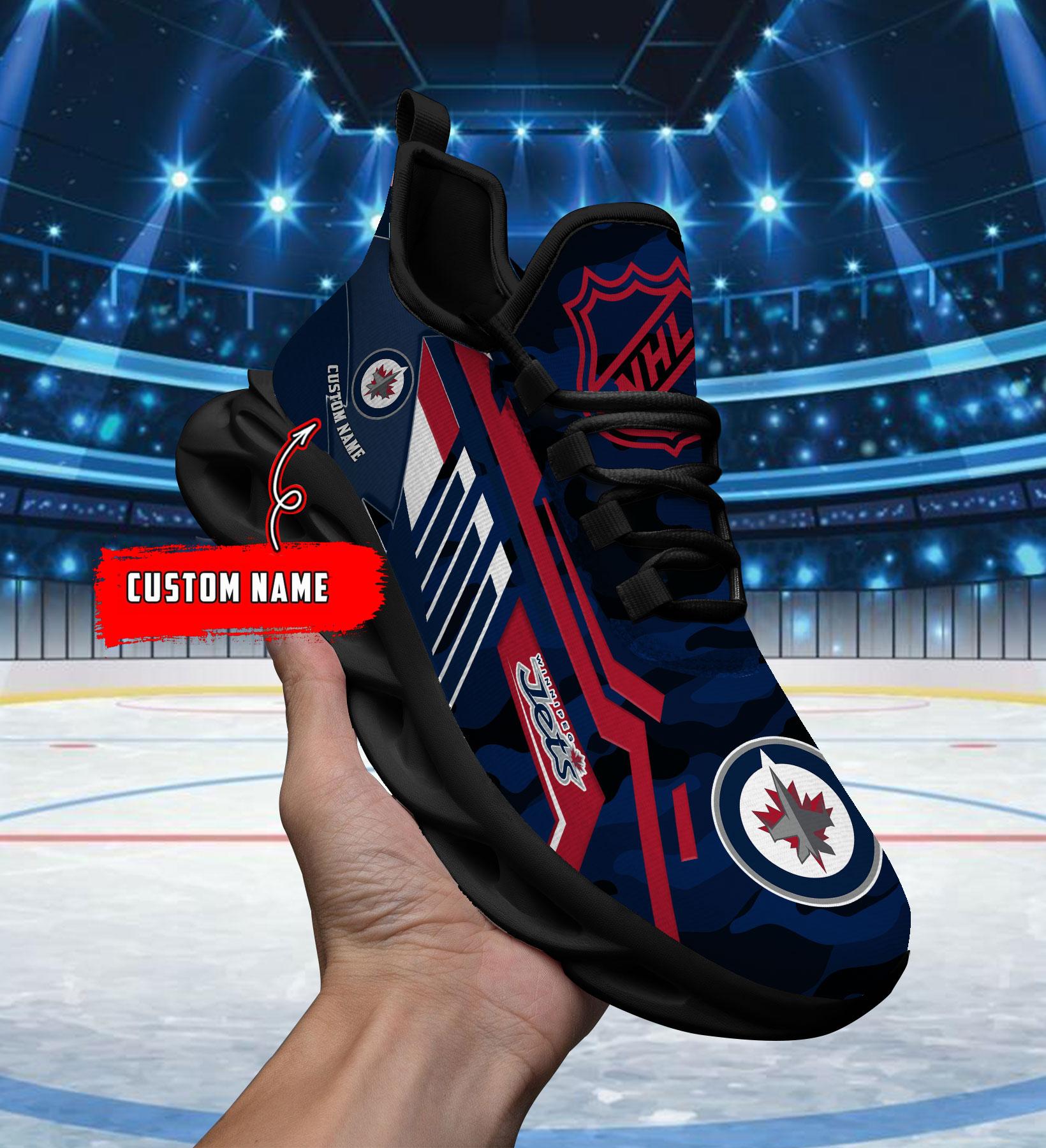 Ideafootwear Winnipeg Jets Max Soul Shoes Sneakers For Men And Women