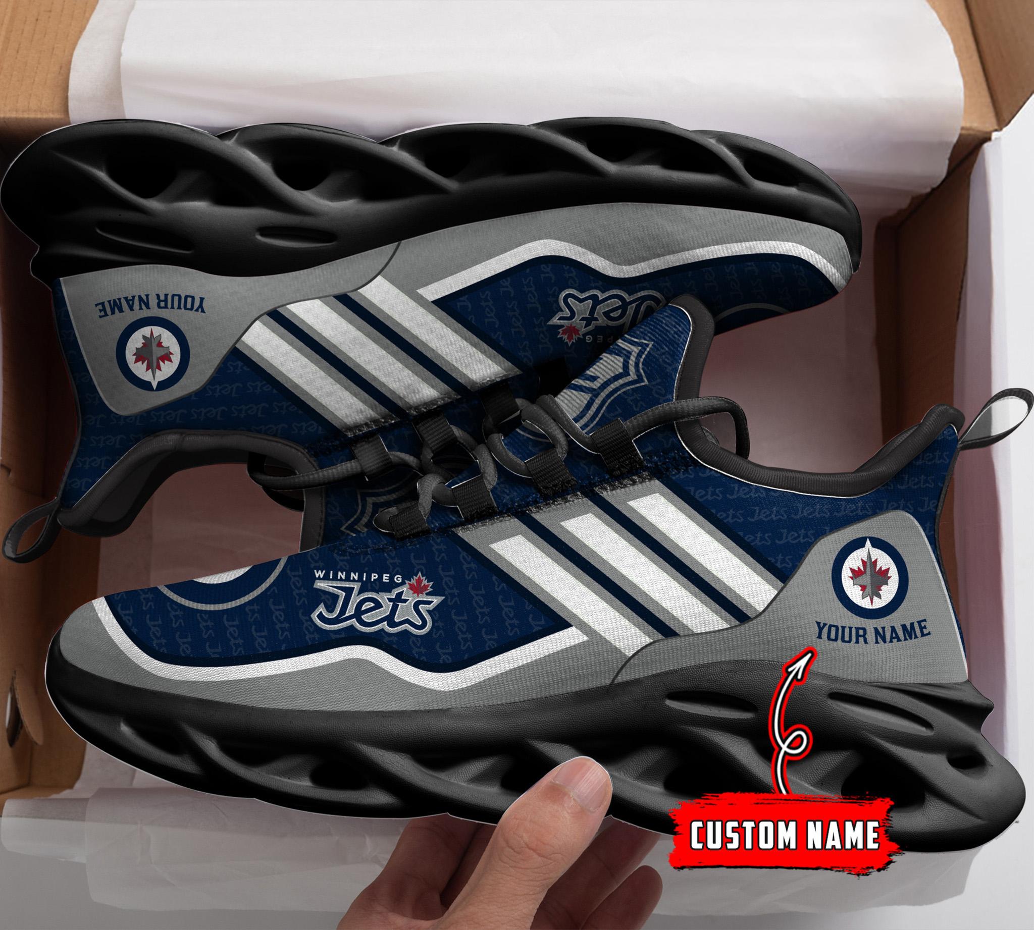 Ideafootwear Winnipeg Jets Max Soul Shoes Sneakers For Men And Women