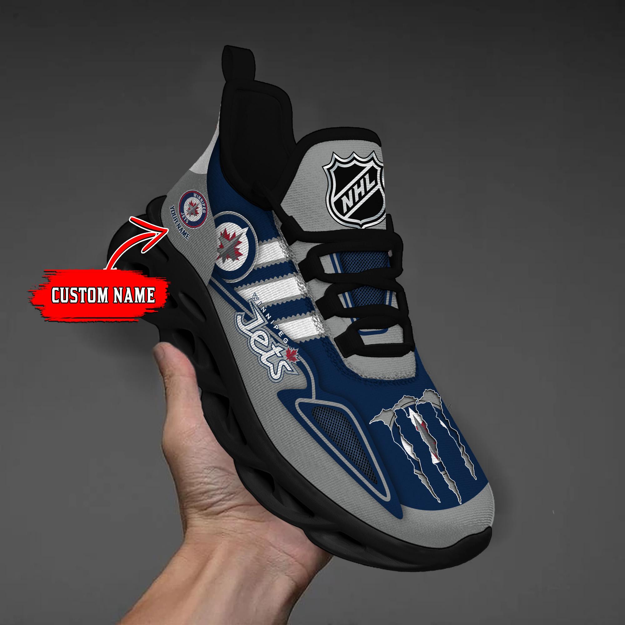 Ideafootwear Winnipeg Jets Max Soul Shoes Sneakers For Men And Women