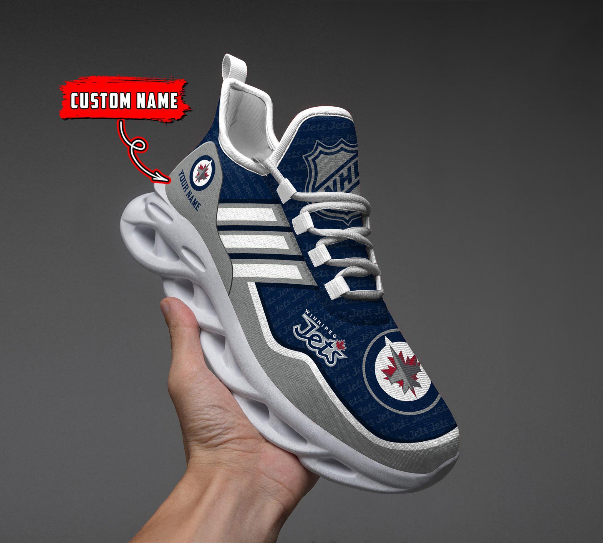 Ideafootwear Winnipeg Jets Max Soul Shoes Sneakers For Men And Women