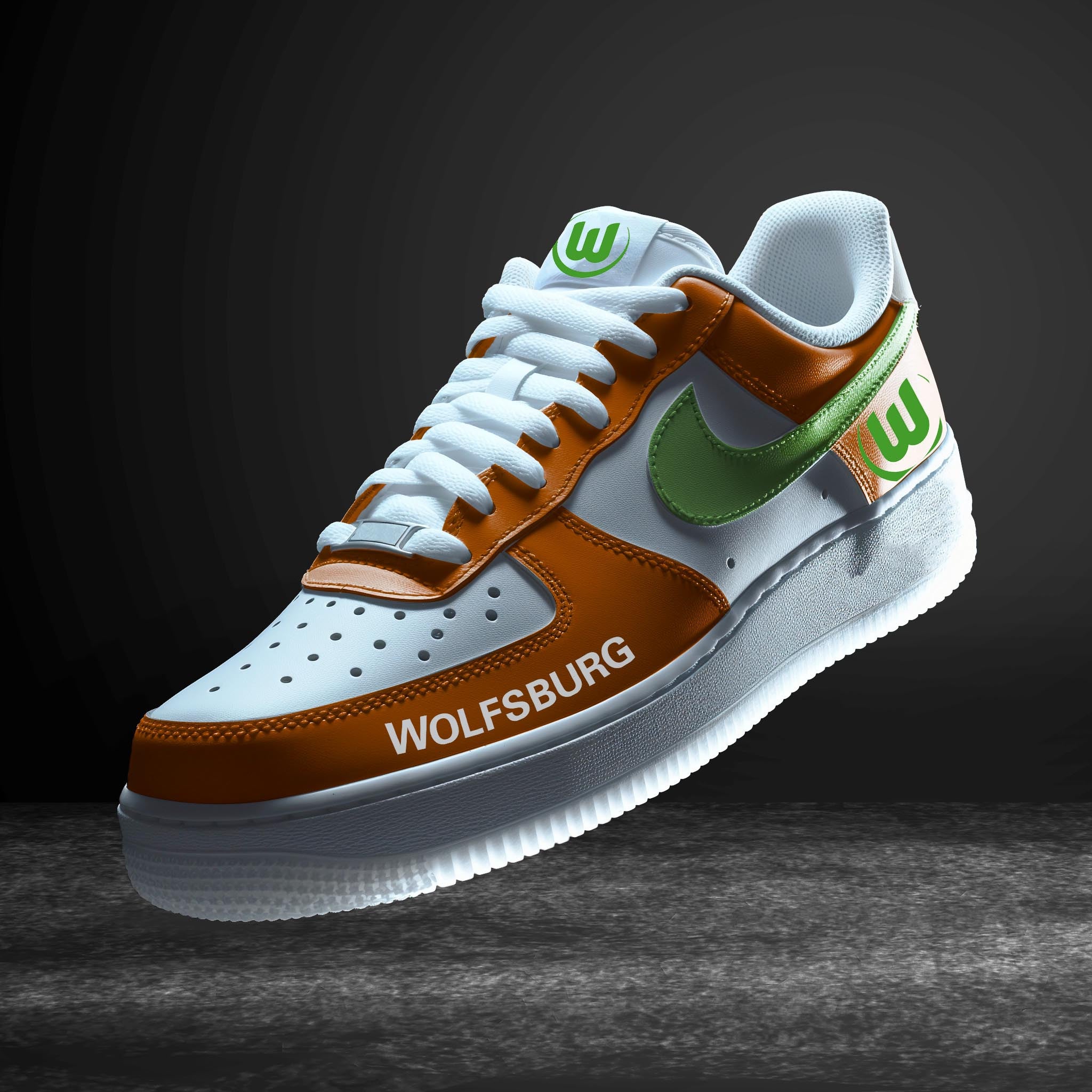 Ideafootwear Wolfsburg Bundesliga Air Low-Top Sneakers Shoes For Men And Women