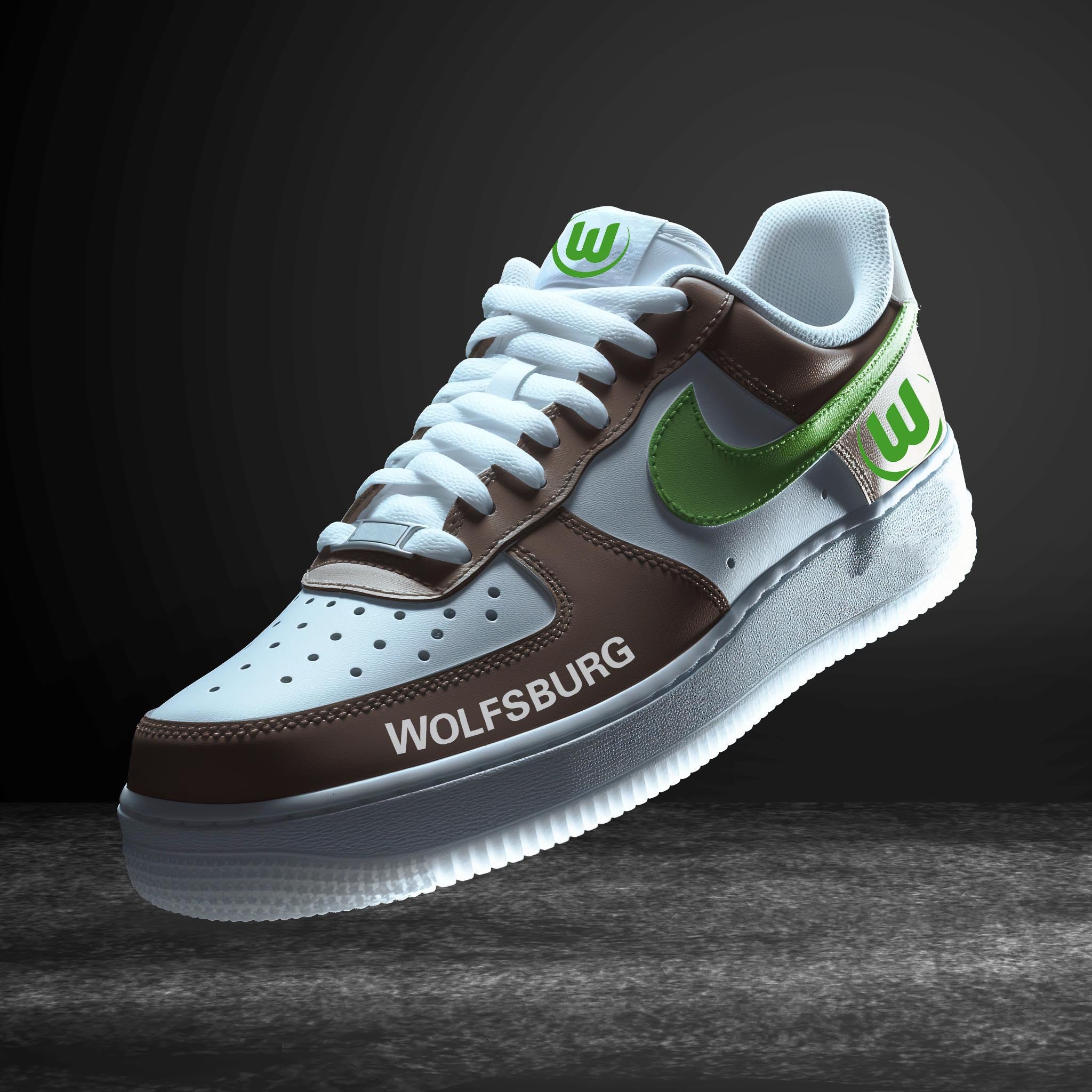 Ideafootwear Wolfsburg Bundesliga Air Low-Top Sneakers Shoes For Men And Women
