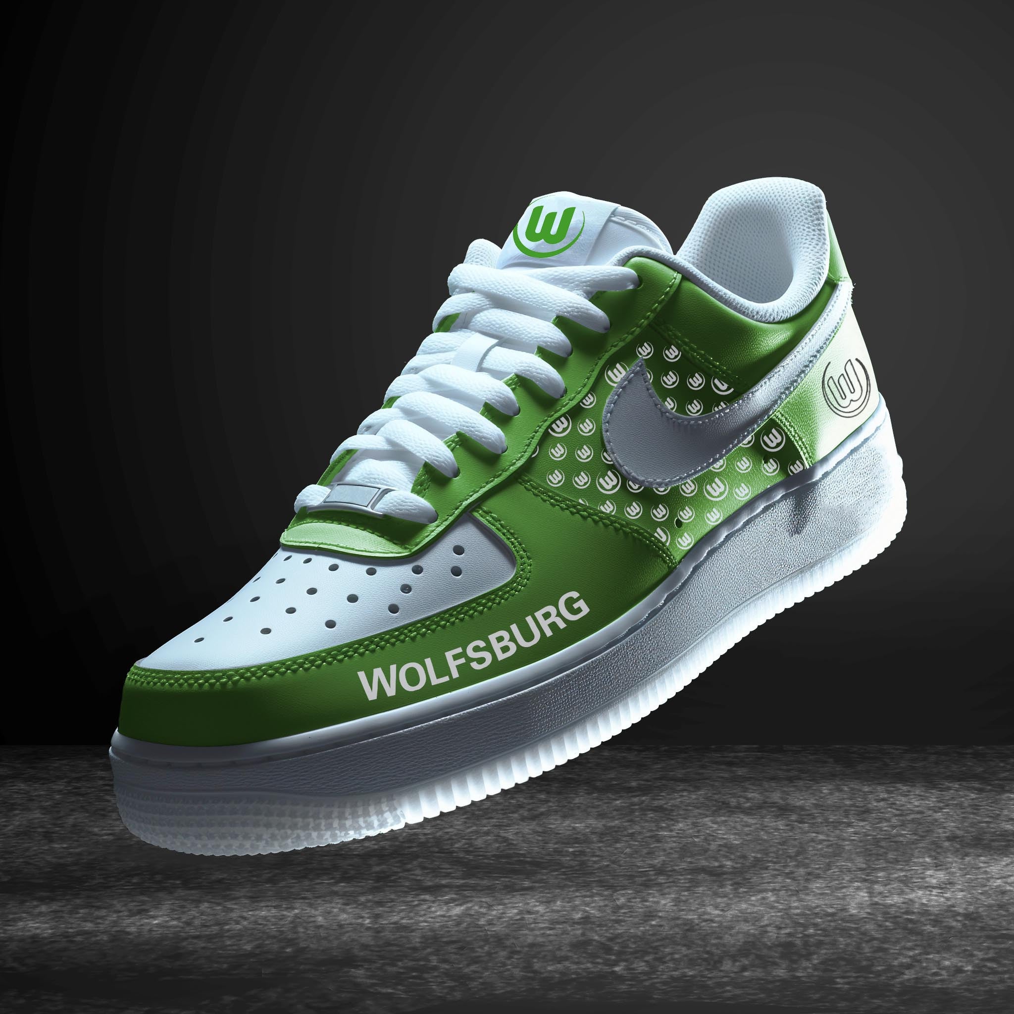 Ideafootwear Wolfsburg Bundesliga Air Low-Top Sneakers Shoes For Men And Women