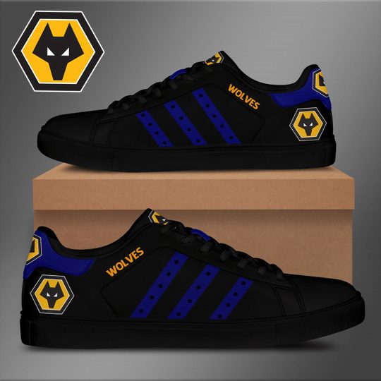 Ideafootwear Wolverhampton Wanderers FC Skate Stan Shoes Sneakes For Men And Women