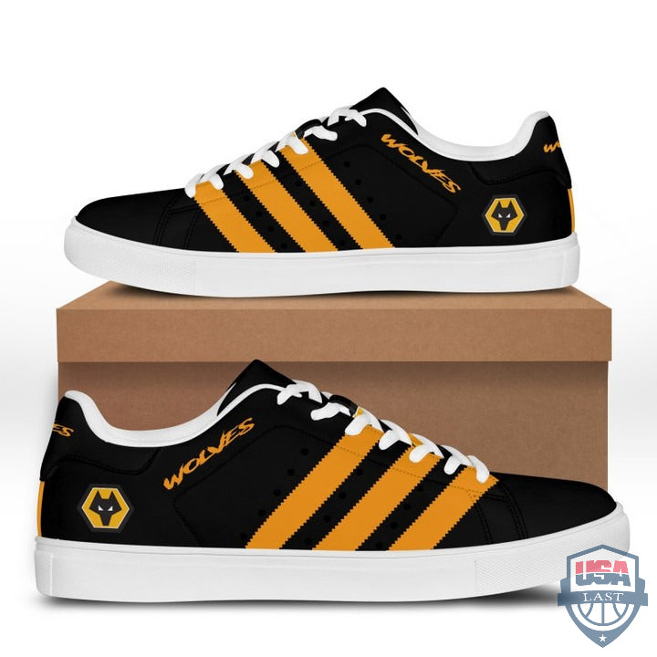 Ideafootwear Wolverhampton Wanderers FC Skate Stan Shoes Sneakes For Men And Women