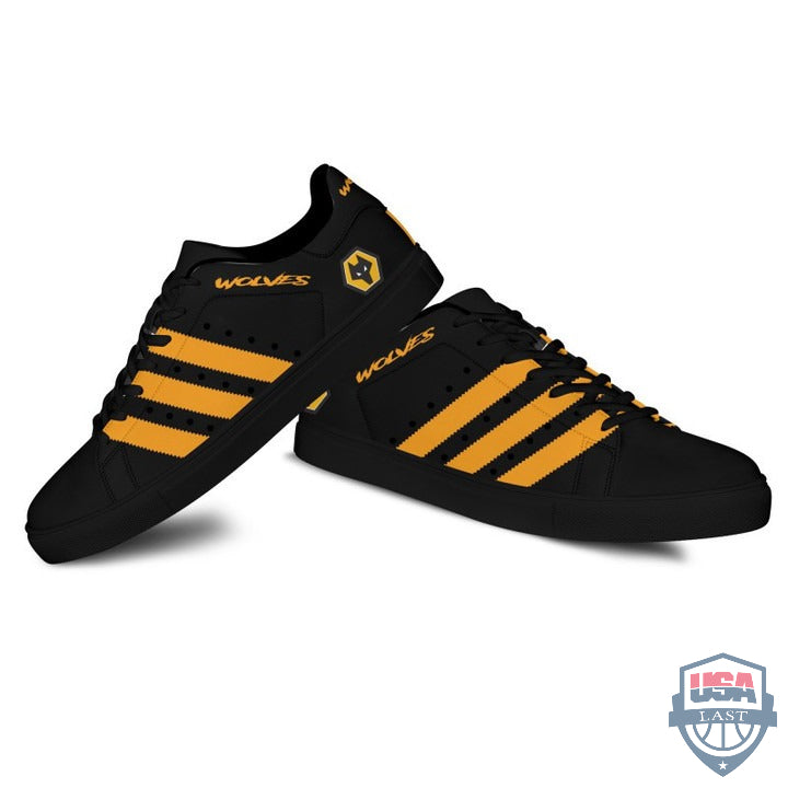 Ideafootwear Wolverhampton Wanderers FC Skate Stan Shoes Sneakes For Men And Women