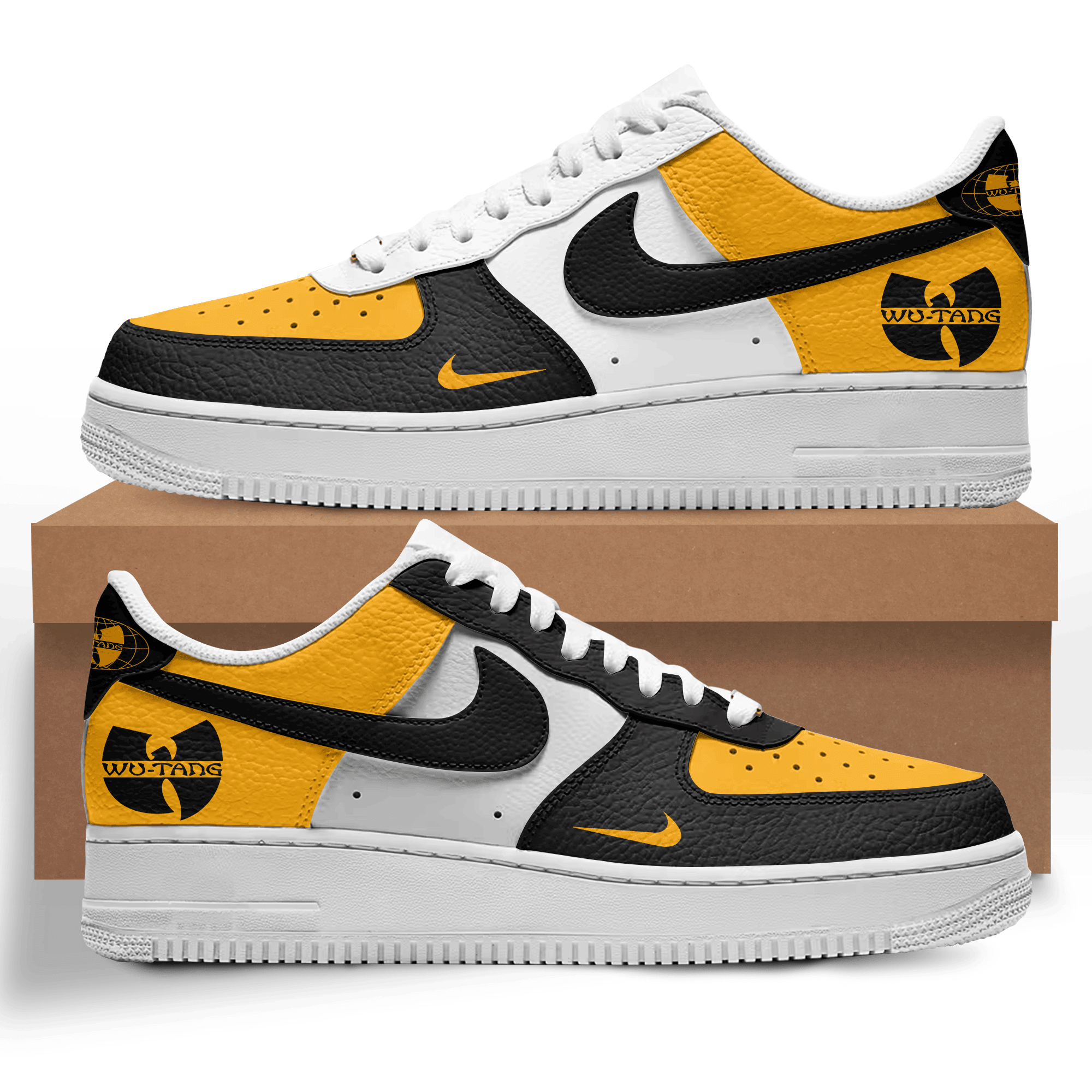 Ideafootwear Wu Tang Clan Air Low-Top Sneakers Shoes For Men And Women