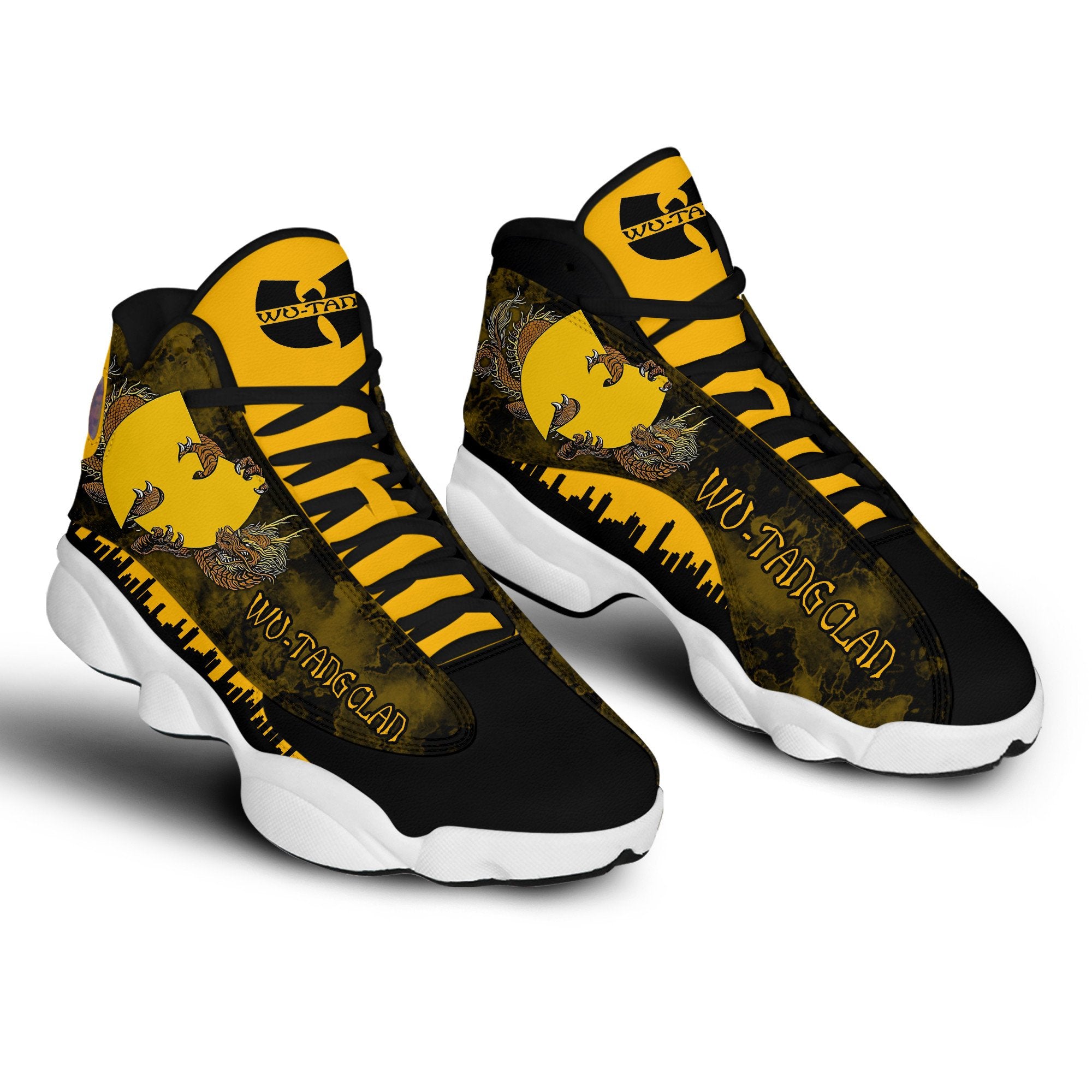 Ideafootwear Wu Tang Clan AJ13 Sneakers Shoes For Men And Women
