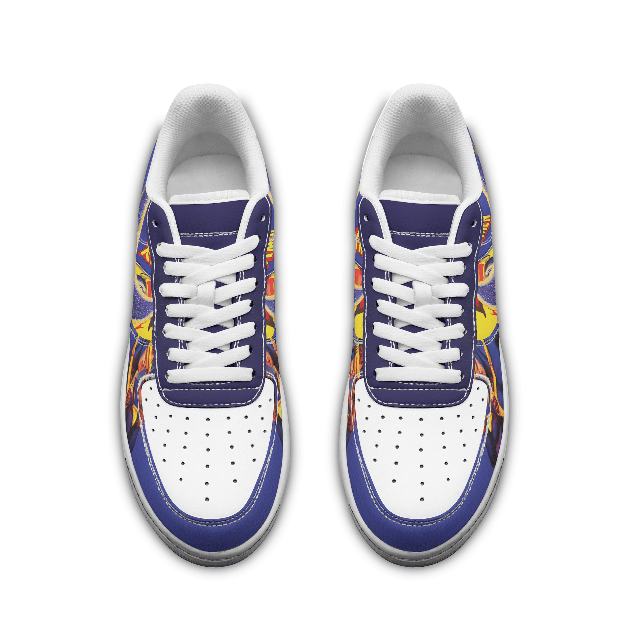 Ideafootwear X-Men Air Low-Top Sneakers Shoes For Men And Women
