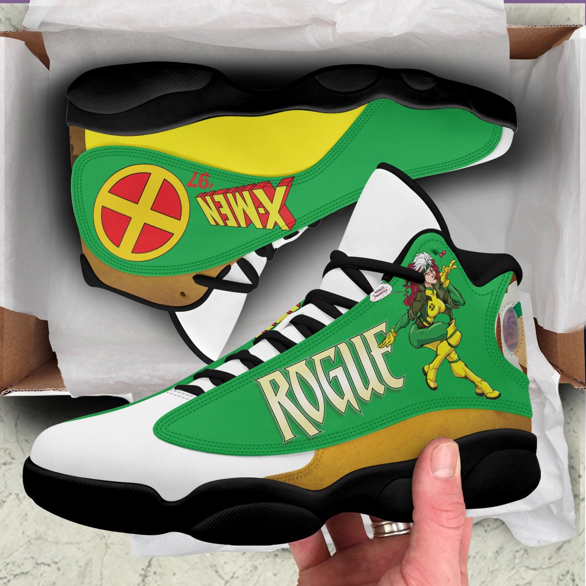Ideafootwear X-Men AJ13 Sneakers Shoes For Men And Women