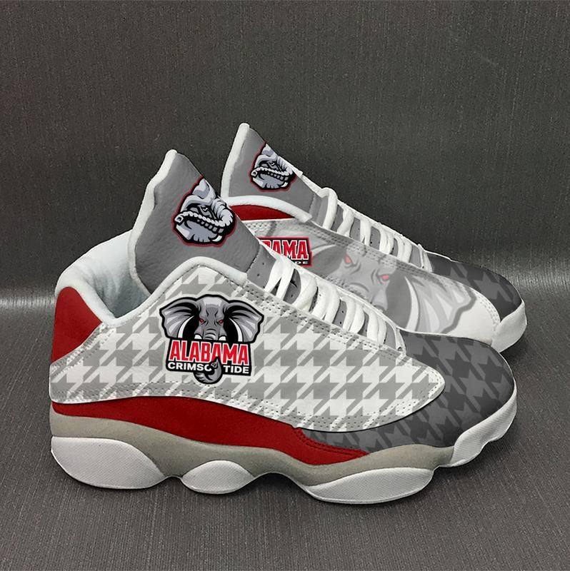 Ideafootwear Alabama Crimson Tide AJ13 Sneakers Shoes For Men And Women 9
