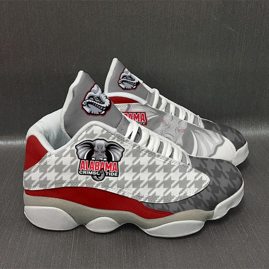 Ideafootwear Alabama Crimson Tide AJ13 Sneakers Shoes For Men And Women 9