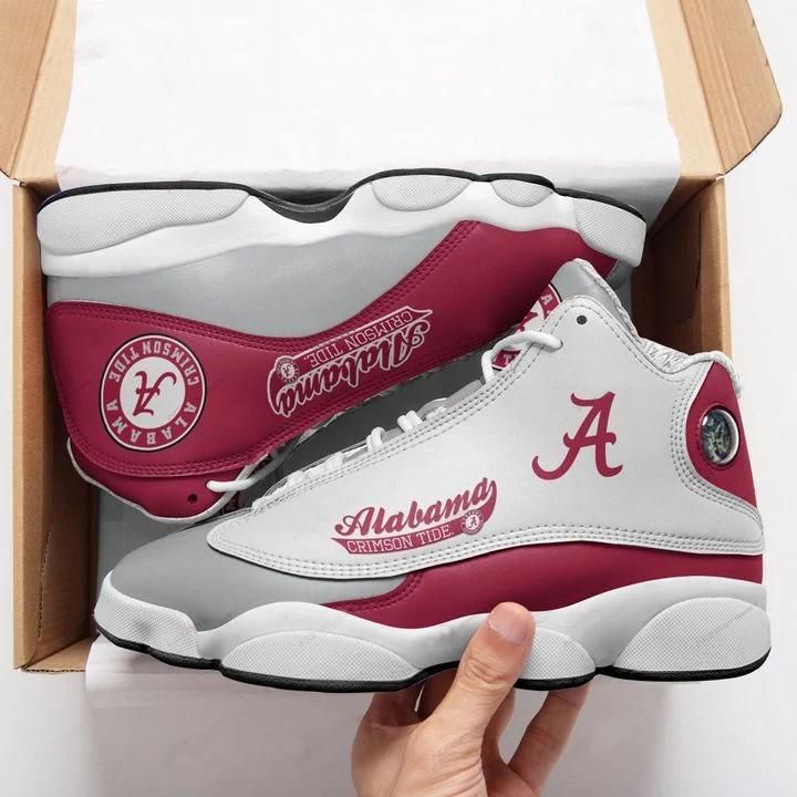 Ideafootwear Alabama Crimson Tide AJ13 Sneakers Shoes For Men And Women 13