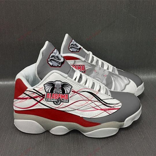 Ideafootwear Alabama Crimson Tide AJ13 Sneakers Shoes For Men And Women 5