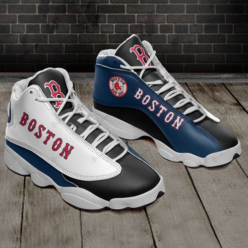 Ideafootwear Boston Red Sox AJ13 Sneakers Shoes For Men And Women 1