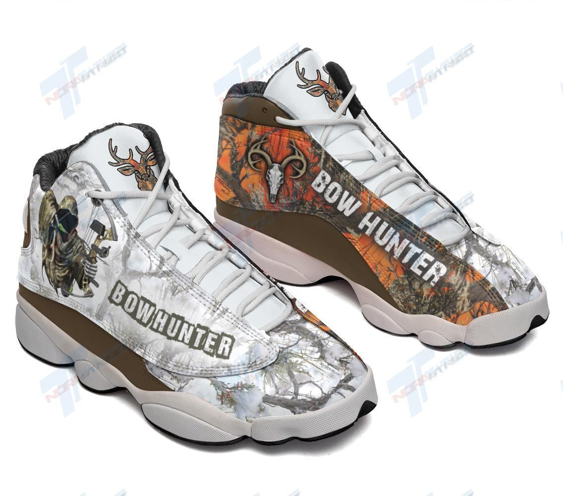Ideafootwear Bow Hunting AJ13 Sneakers Shoes For Men And Women 1