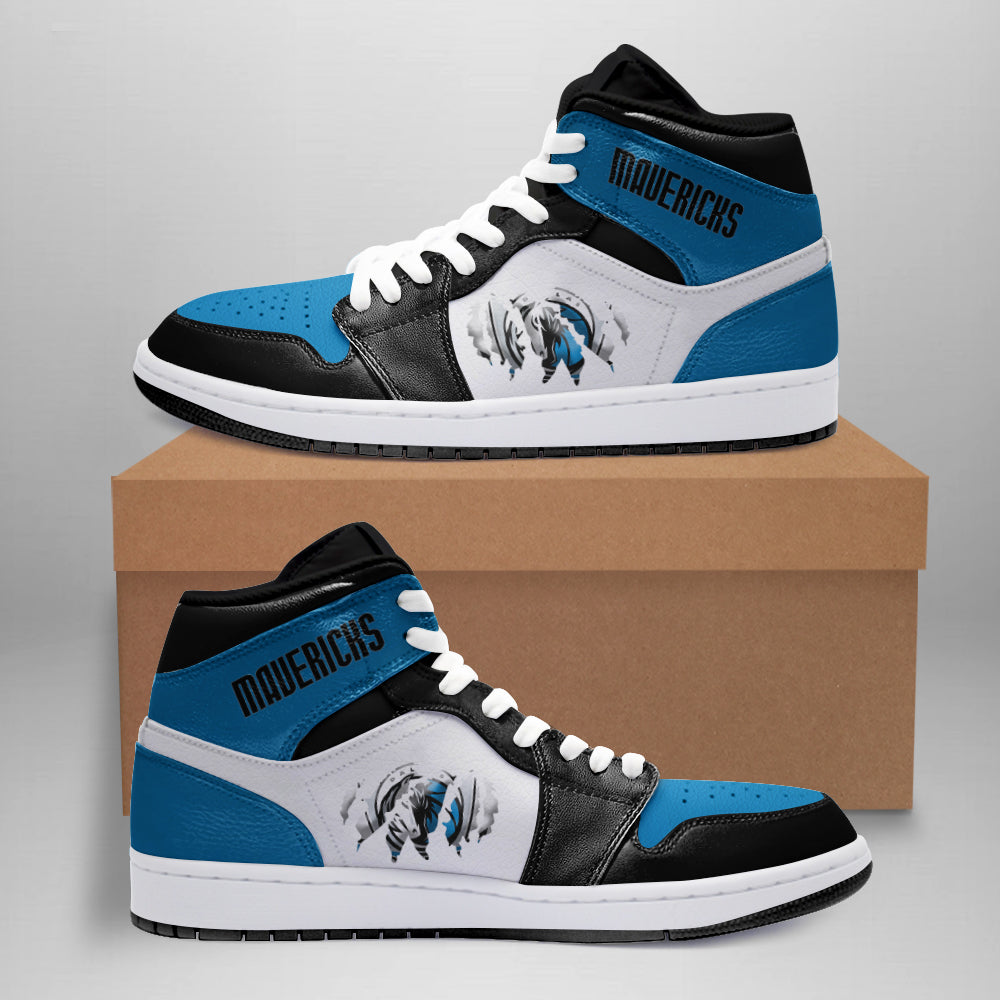 Ideafootwear Denver Nuggets AJ1 High Sneakers Shoes For Men And Women 6