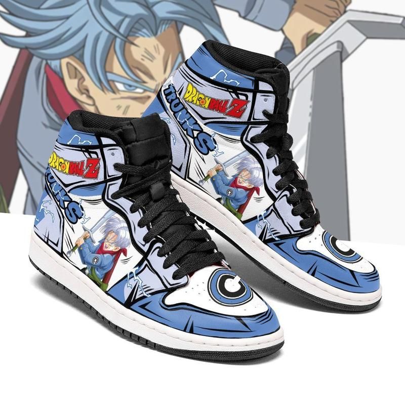 Ideafootwear Dragon Ball Z AJ1 High Sneakers Shoes For Men And Women 1