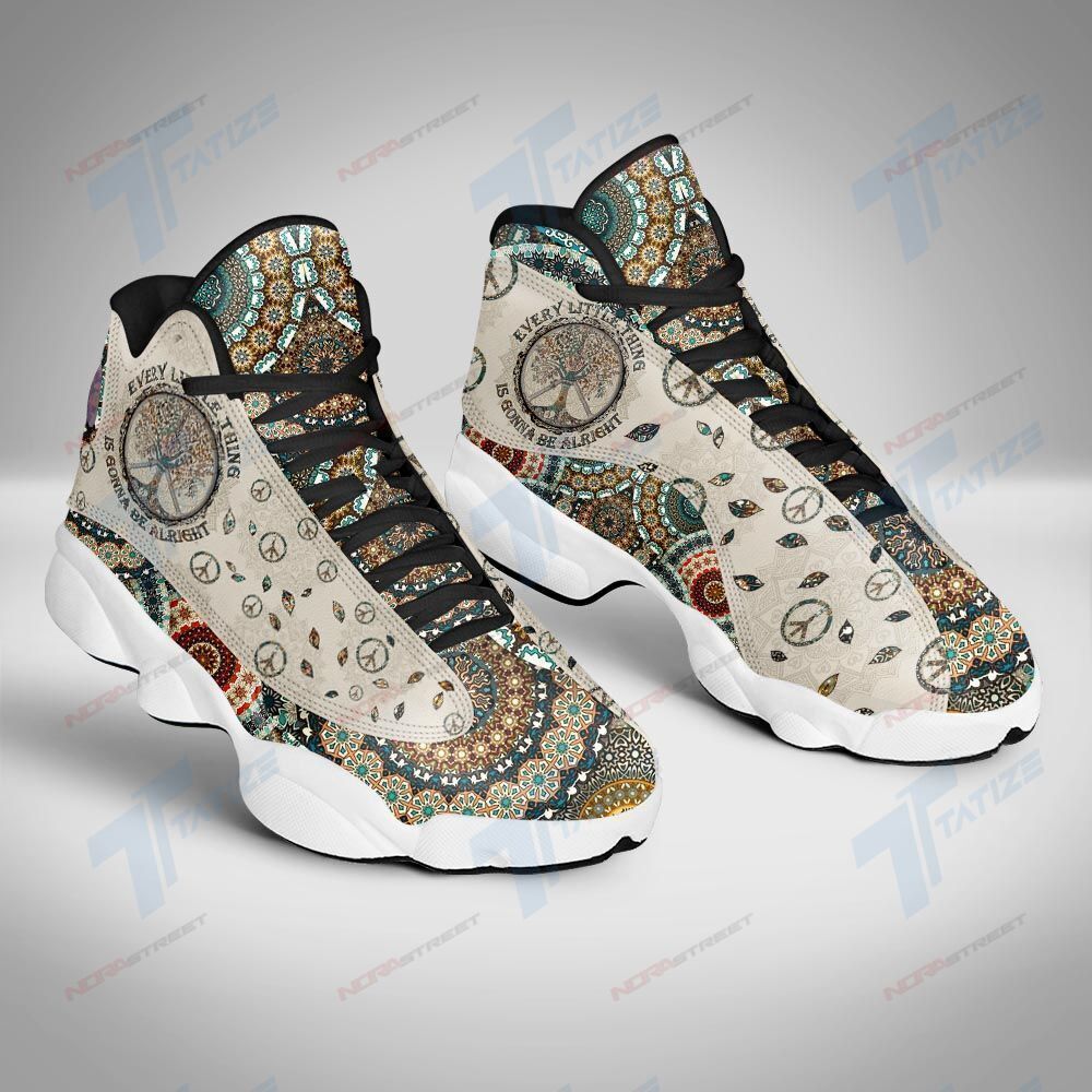 Ideafootwear Every Little Thing Is Gonna Be Alright AJ13 Sneakers Shoes For Men And Women 1