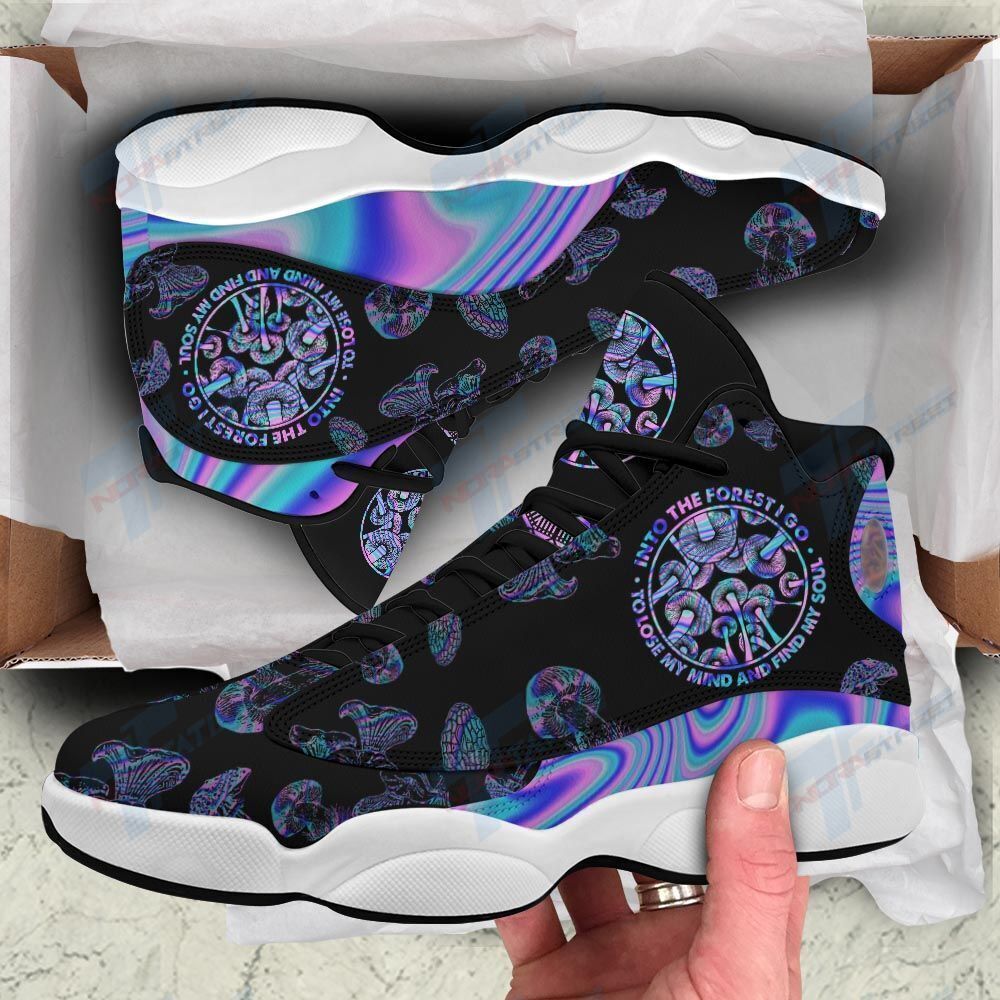 Ideafootwear Hologram Mushroom AJ13 Sneakers Shoes For Men And Women 1