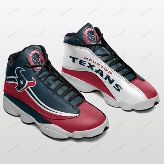 Ideafootwear Houston Texans AJ13 Sneakers Shoes For Men And Women 4