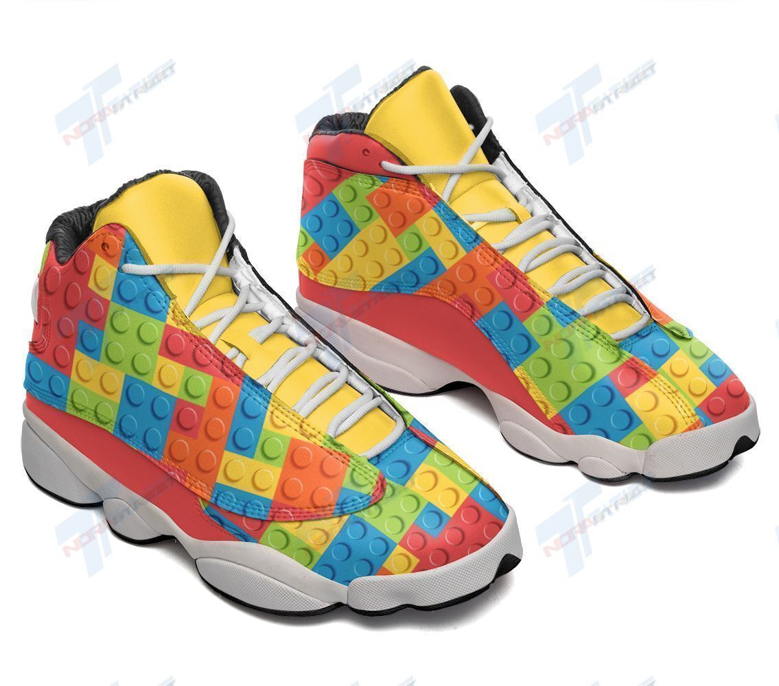 Ideafootwear Lego AJ13 Sneakers Shoes For Men And Women 1