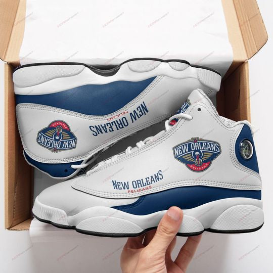 Ideafootwear New Orleans Pelicans AJ13 Sneakers Shoes For Men And Women 1