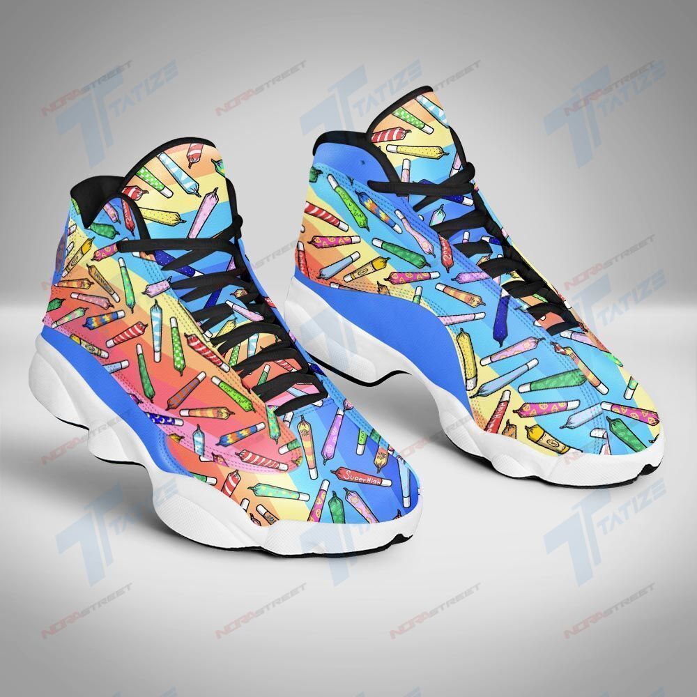 Ideafootwear Weed AJ13 Sneakers Shoes For Men And Women 18