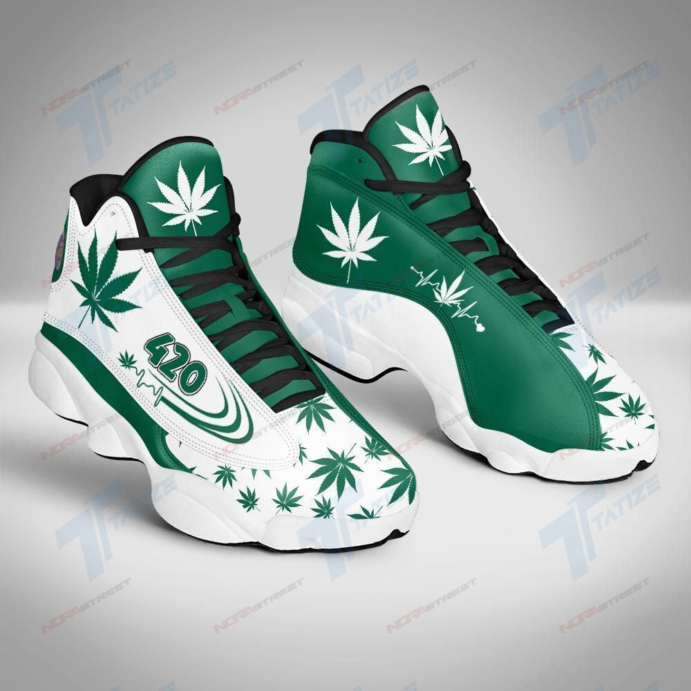 Ideafootwear Weed AJ13 Sneakers Shoes For Men And Women 20