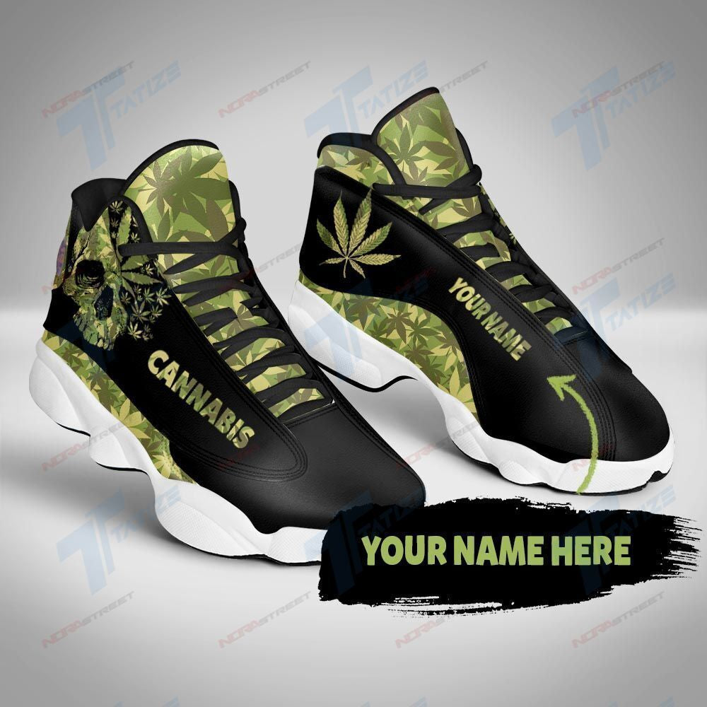 Ideafootwear Weed AJ13 Sneakers Shoes For Men And Women 2