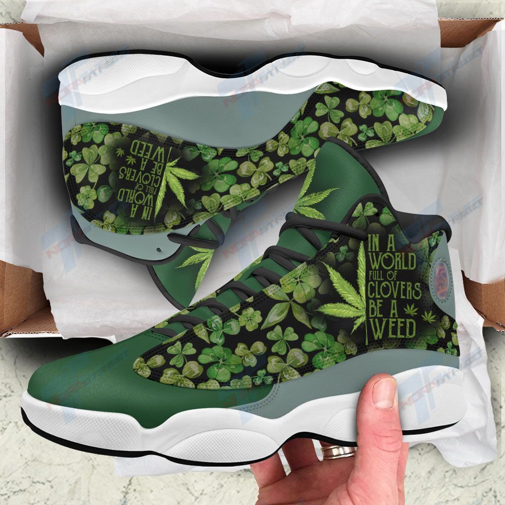 Ideafootwear Weed AJ13 Sneakers Shoes For Men And Women 32